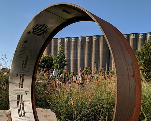 Stormwater education through artistic installations